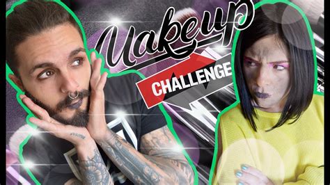 Make Up Challenge Psicosis Maquillando A Mi Novio Extras Al