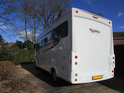 Frankia 640sd Exclusiv A Class 2 Berth Electric Drop Down Bed With Rear