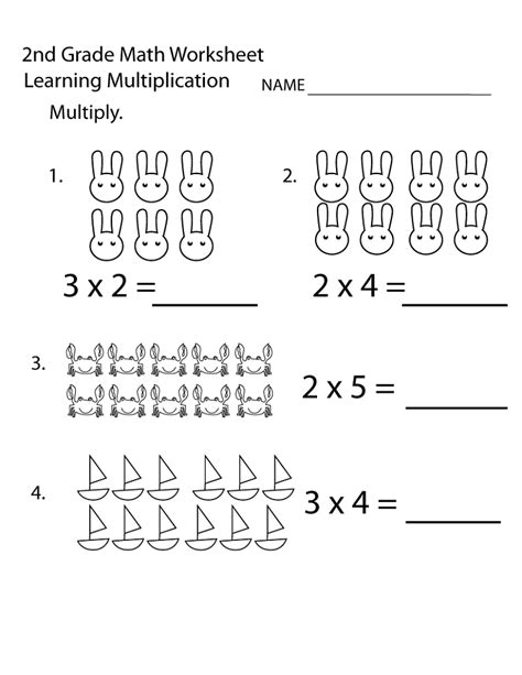 Multiplication Worksheets For Grade 2 3 20 Sheets Pdf Year 234 Free