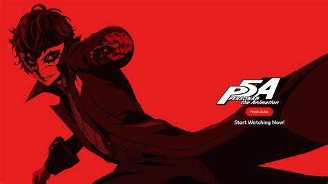 Persona 5 The Animation Begins Streaming On Animelab With English Dub