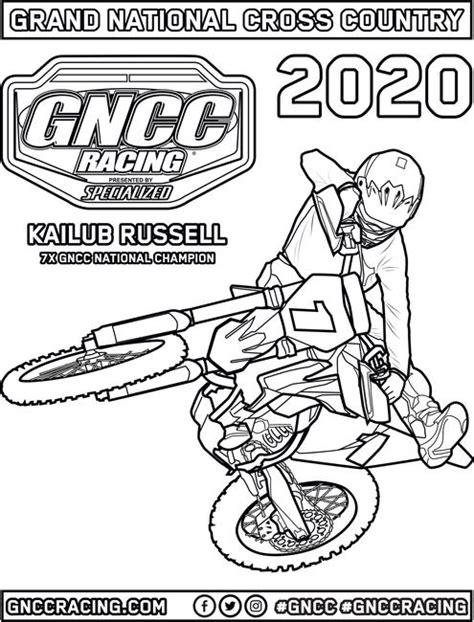 Eli Tomac Coloring Pages Coloring Pages