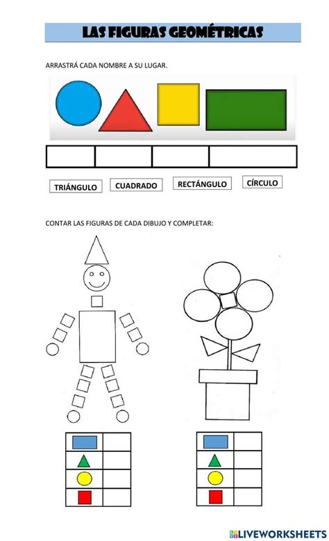 Figuras Geom Tricas Online Exercise For Primer Grado Preschool