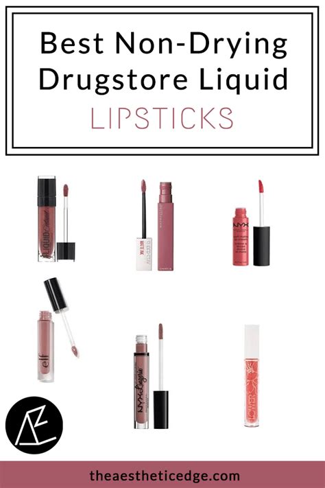 best non drying drugstore liquid lipsticks