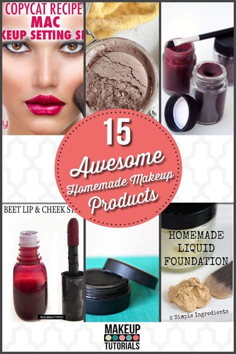 7 Awesome Homemade Makeup Products Diy Makeup Homemade Makeup Diy Makeup Recipe Makeup Recipes
