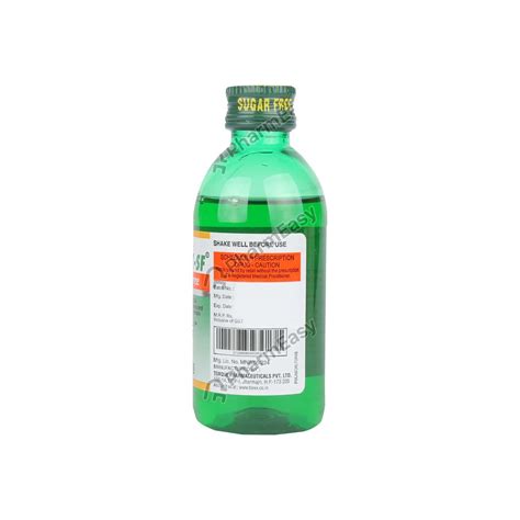 Buy Torex Sf Cough Syrup 100ml Online At Flat 15 Off Pharmeasy