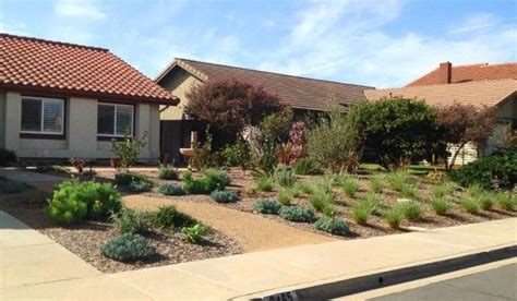 Sustainable Front Yard Carlsbad Drought Resistant Landscaping Front