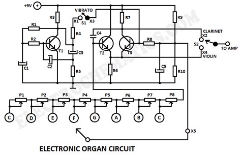 Design circuits online in your browser or using the desktop application. Electronic Organ Circuit