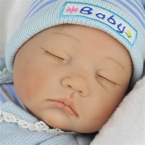 Reborn Newborn Dolls Toddler 22 Lifelike Vinyl Silicone Baby Boy Doll
