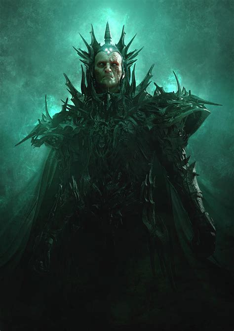 Dark Lord Morgoth 4 Digital Art By Guillem H Pongiluppi Pixels