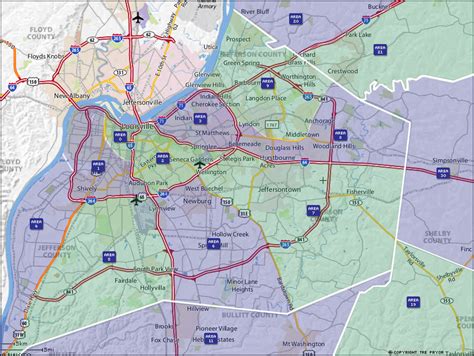 29 Louisville Ky Zip Code Map Maps Database Source