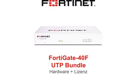 Fortinet Fortigate 40f Zestaw Utmutp Sprzt Licencja Fg 40f Bdl 950 12 Enbitcon