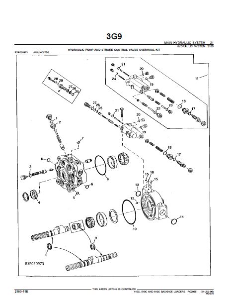 John Deere 410c 510c 610c Backhoe Parts Catalog Jd Pc2065 Book Finney