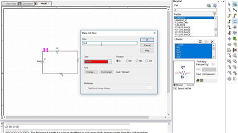 Dc Sweep Mode Linearity And Markers With Cadence Orcad Pspice 172