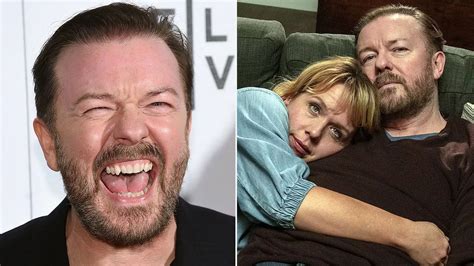 Ricky Gervais Admits He Only Spends Eight Minutes A Day Working On Tv Scripts Mirror Online