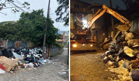 Fotos Com Lixão A Céu Aberto Prefeitura Usa Trator Para Limpar Rua De Florianópolis