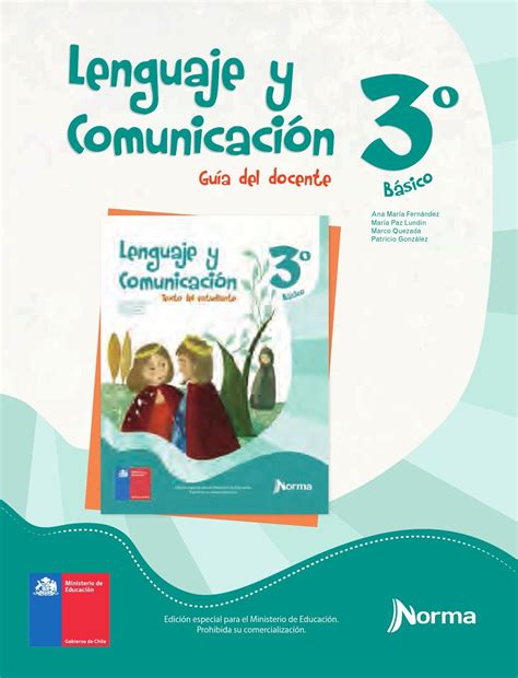 Lenguaje 3 Docente Libros De Tercer Grado Libros De Comunicacion