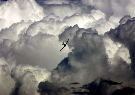 Airplane Storm Clouds Beyond Addiction