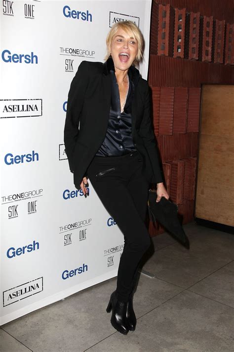 Sharon Stone At 2015 Gersh Upfronts Party In New York Hawtcelebs