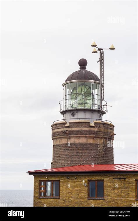 Sweden Scania Molle Kullen Fyr Lighthouse Stock Photo Alamy