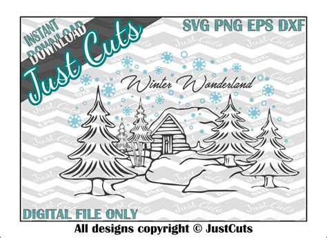 Winter Ski Cabin Svg Winter Cabin Winter Svg Winter Etsy