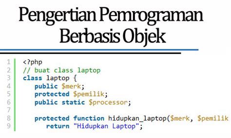 Contoh Pemrograman Berorientasi Objek 42 Koleksi Gambar