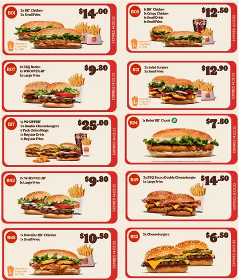 Deal Burger King Coupons Valid Until March Latest Bk Coupons