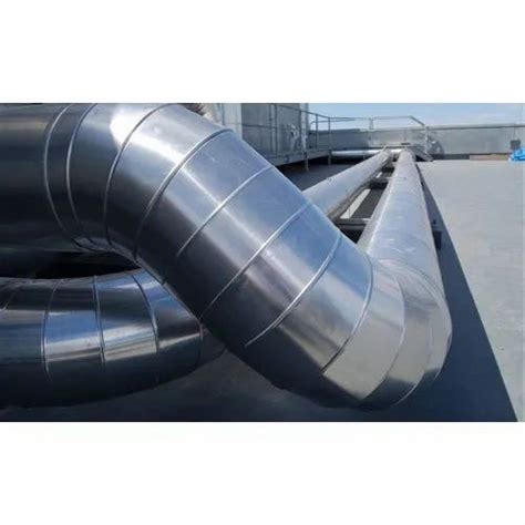 Grey Mild Steel Ms Hvac Duct For Industrial Use At Rs 65square Feet