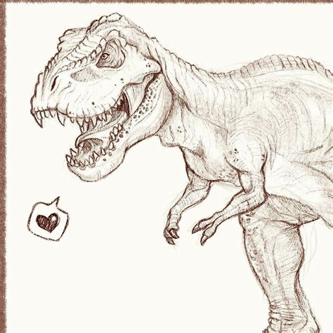 Pin By Victor Gamboa On Pencil Portrait Dinosaur Drawing Dinosaur