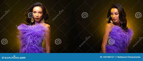 Fashion Asian Woman Tan Skin Black Hair Beautiful Stock Image Image Of Gown Asian 169188121