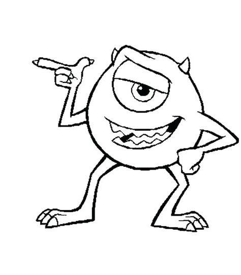 Flint and other characters from disney's monsters inc animated. Sulley Coloring Pages at GetColorings.com | Free printable ...