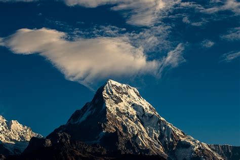 Hd Wallpaper Nepal Annapurna Narchyang Poonhill Mountain Travel