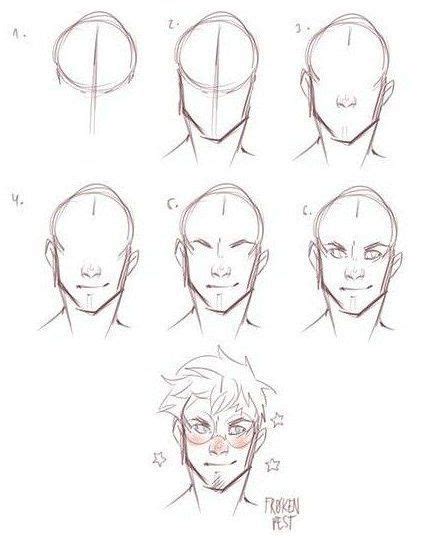 How To Draw A Face Male Face Drawing Face Drawing Reference Drawing