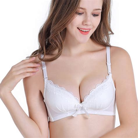 Small Chest Women Bras Lace Padded Push Up Bra Wireless Sexy Lingerie AA A B Cup EBay