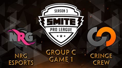 Smite Pro League Fall Split Group C Nrg Esports Vs Cringe Crew Game