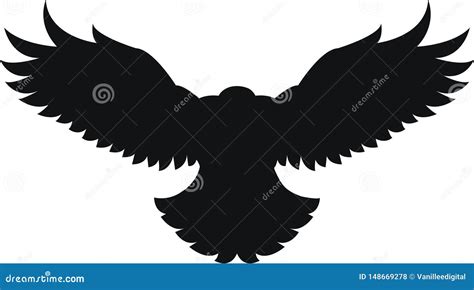 Wild Spread Winged Eagle Vector Illustration 7488304