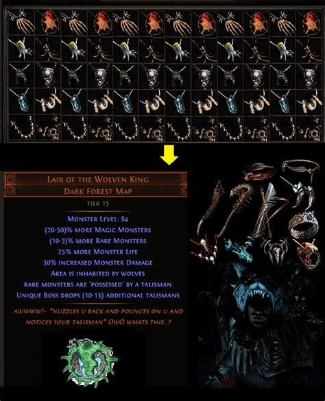 Suggestion Make A New Vendor Recipe For Talismans That Gives A Map With The Real Rigwald Boss
