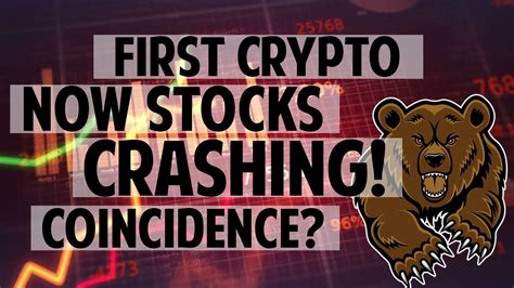 You know regular people like you and me. First CRYPTO now STOCKS crashing! Coincidence? - YouTube