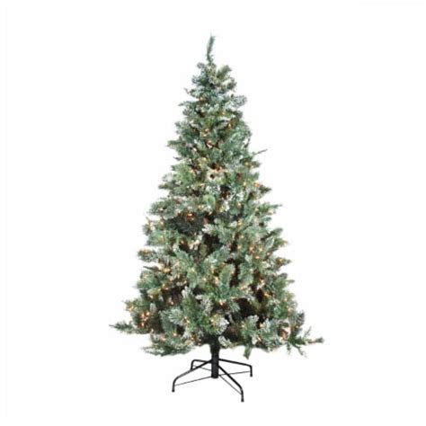 Northlight 65 Pre Lit Snow Mountain Pine Artificial Christmas Tree