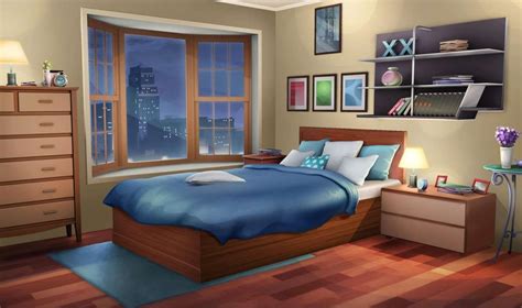 15 Excellent Anime Bedroom Drawing Collection Decoração Do