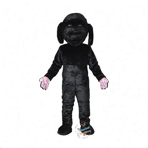 Black Dog Mascot Costume With Most Competitive Price