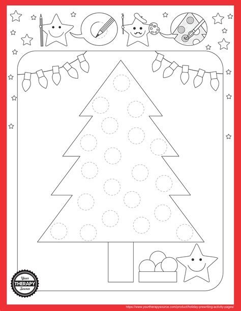 Holiday Prewriting Activities Freebie1 2551×3301 With Images