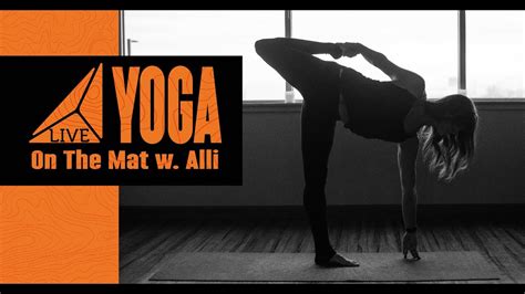 Yoga Strong With Alli Yoga Live Series Youtube