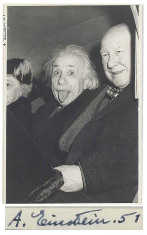 Albert Einstein Rare Playful Photo Of Albert Einstein Expected To