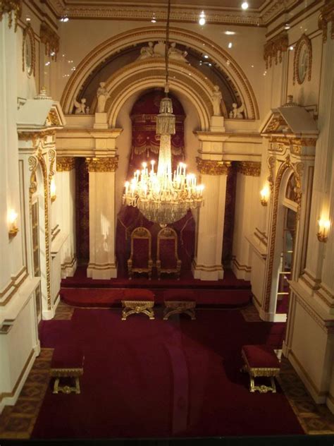 Take a look inside buckingham palace's history. Throne room in buckingham palace | Buckingham palace ...