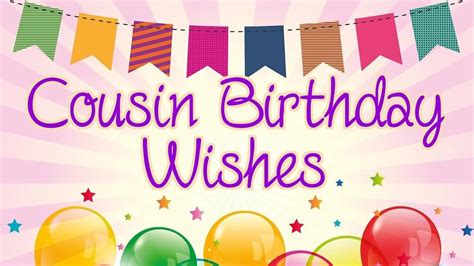 You are not only my cousin; Cousin Birthday Wishes - Segerios.com