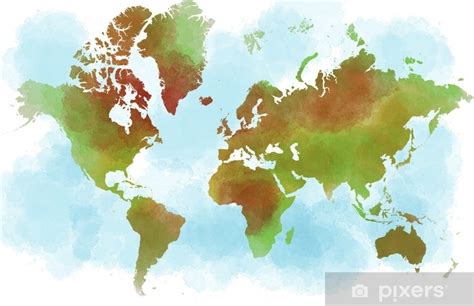 Cartina Mondo Stilizzata Sommerkleider 2015