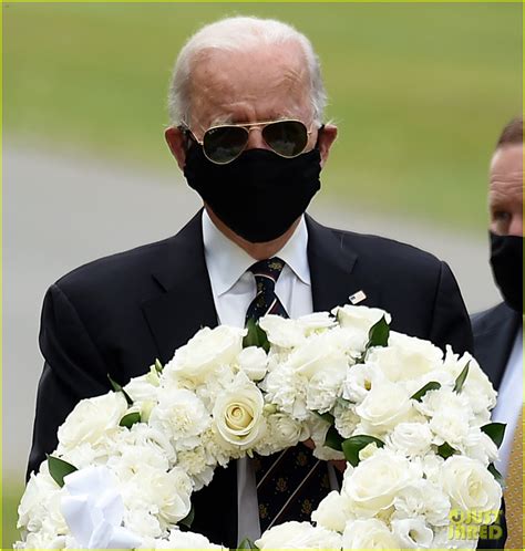 Full Sized Photo of joe biden face mask public appearance ...
