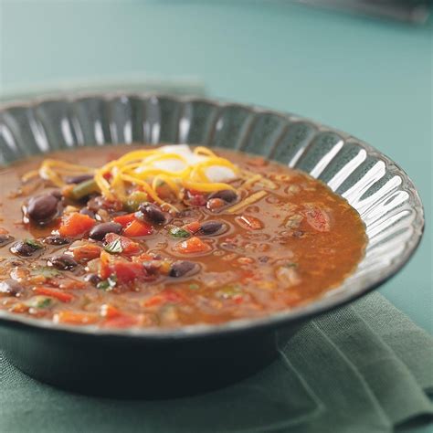 Spicy Black Bean Soup Recipe How To Make It Taste Of Home