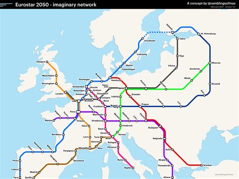 Produkt Pokles Zbytečný European Rail Network Map Adresář Opuštěný Otravné