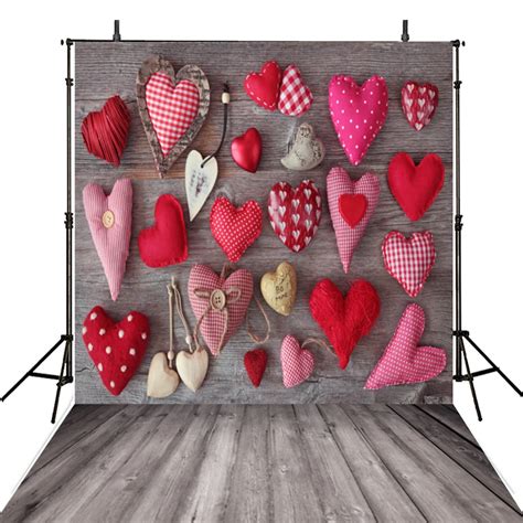 Valentine S Day Photography Backdrops Backdrop For Photography Heart Background For Photo Studio